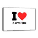 I love arthur Canvas 18  x 12  (Stretched) View1