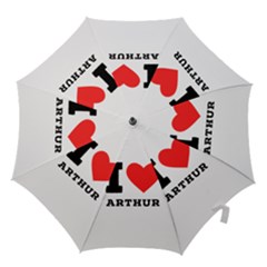 I Love Arthur Hook Handle Umbrellas (large) by ilovewhateva