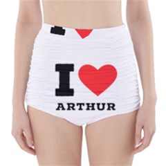 I Love Arthur High-waisted Bikini Bottoms by ilovewhateva