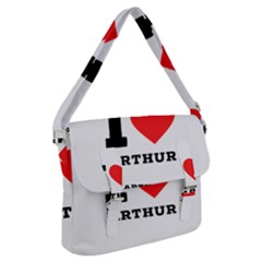 I Love Arthur Buckle Messenger Bag by ilovewhateva