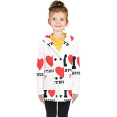 I Love Arthur Kids  Double Breasted Button Coat by ilovewhateva