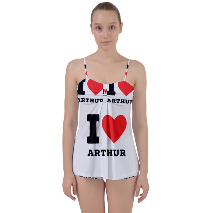 I love arthur Babydoll Tankini Set