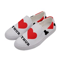 I Love Arthur Women s Canvas Slip Ons by ilovewhateva