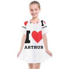 I Love Arthur Kids  Smock Dress by ilovewhateva