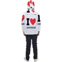 I love arthur Men s Front Pocket Pullover Windbreaker View2