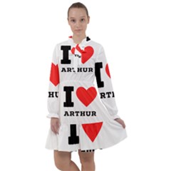 I Love Arthur All Frills Chiffon Dress by ilovewhateva