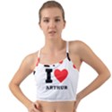 I love arthur Mini Tank Bikini Top View1