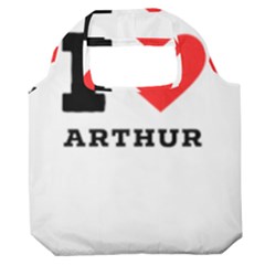 I Love Arthur Premium Foldable Grocery Recycle Bag by ilovewhateva