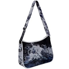 Tempestuous Beauty Art Print Zip Up Shoulder Bag by dflcprintsclothing