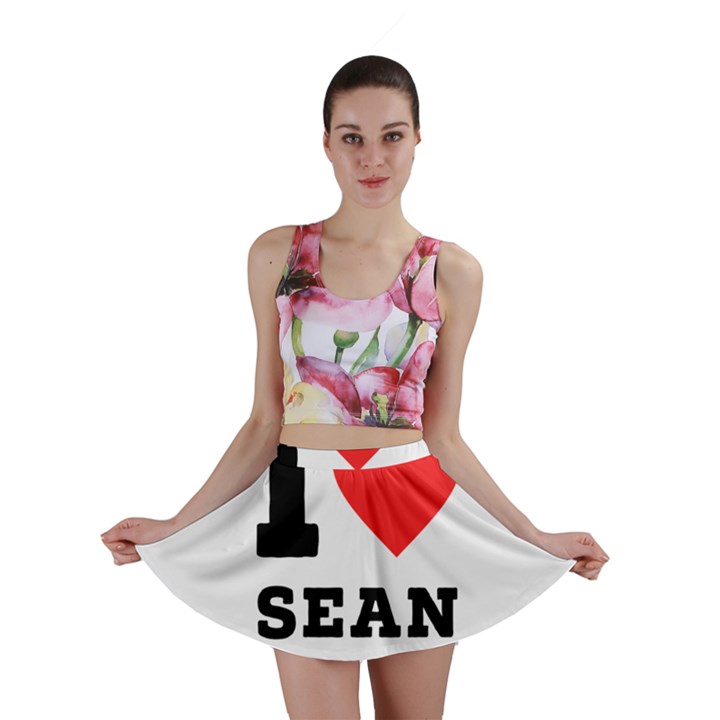 I love sean Mini Skirt