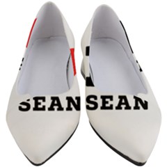 I Love Sean Women s Block Heels  by ilovewhateva