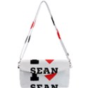 I love sean Removable Strap Clutch Bag View1