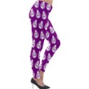 Ladybug Vector Geometric Tile Pattern Lightweight Velour Leggings View4