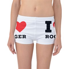 I Love Roger Reversible Boyleg Bikini Bottoms by ilovewhateva