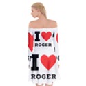 I love roger Off Shoulder Skater Dress View2