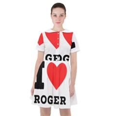 I Love Roger Sailor Dress by ilovewhateva