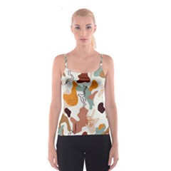 Shapes Pattern Spaghetti Strap Top