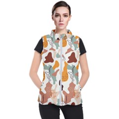 Shapes Pattern Women s Puffer Vest