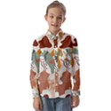 Shapes Pattern Kids  Long Sleeve Shirt View1