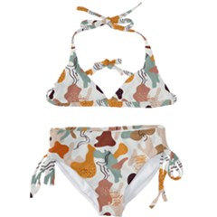 Shapes Pattern Kids  Classic Bikini Set by BlackRoseStore