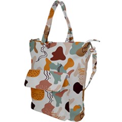 Shapes Pattern Shoulder Tote Bag by BlackRoseStore