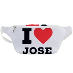 I Love Jose Waist Bag  by ilovewhateva