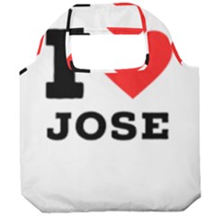 I Love Jose Foldable Grocery Recycle Bag by ilovewhateva