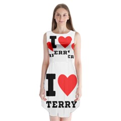 I Love Terry  Sleeveless Chiffon Dress   by ilovewhateva