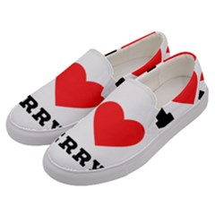 I Love Terry  Men s Canvas Slip Ons by ilovewhateva