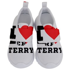 I Love Terry  Kids  Velcro No Lace Shoes by ilovewhateva