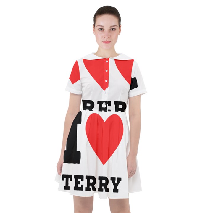 I love terry  Sailor Dress