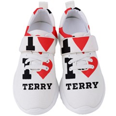 I Love Terry  Women s Velcro Strap Shoes by ilovewhateva