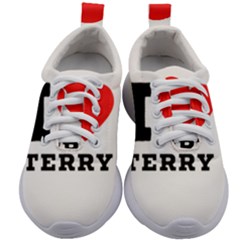 I Love Terry  Kids Athletic Shoes by ilovewhateva