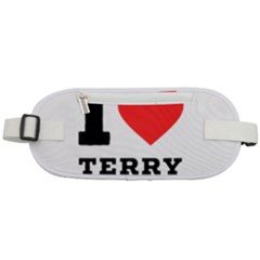 I Love Terry  Rounded Waist Pouch by ilovewhateva