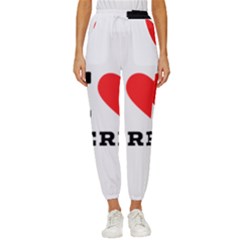 I Love Terry  Women s Cropped Drawstring Pants by ilovewhateva