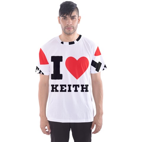 I Love Keith Men s Sport Mesh Tee by ilovewhateva