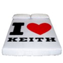 I love keith Fitted Sheet (King Size) View1