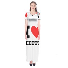 I Love Keith Short Sleeve Maxi Dress by ilovewhateva