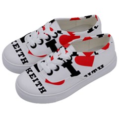 I Love Keith Kids  Classic Low Top Sneakers by ilovewhateva