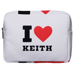 I Love Keith Make Up Pouch (large) by ilovewhateva