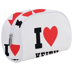 I Love Keith Make Up Case (medium) by ilovewhateva