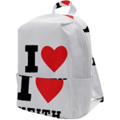 I Love Keith Zip Up Backpack by ilovewhateva