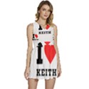 I love keith Sleeveless High Waist Mini Dress View1