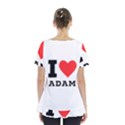 I love Adam  Skirt Hem Sports Top View2