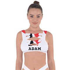 I Love Adam  Bandaged Up Bikini Top by ilovewhateva