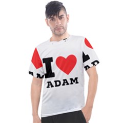 I Love Adam  Men s Sport Top by ilovewhateva