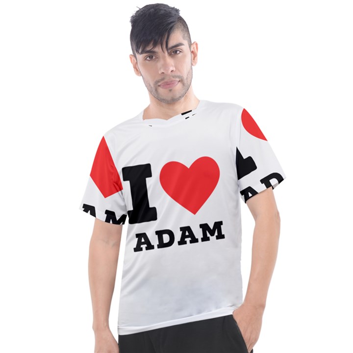 I love Adam  Men s Sport Top