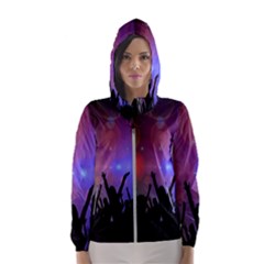 Cheers Women s Hooded Windbreaker by nateshop