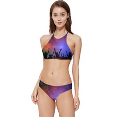 Cheers Banded Triangle Bikini Set by nateshop