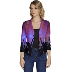 Cheers Women s Casual 3/4 Sleeve Spring Jacket by nateshop